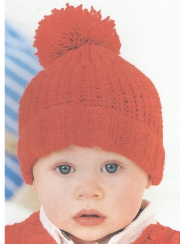 Modèle bonnet Rico Design Baby Soft layette