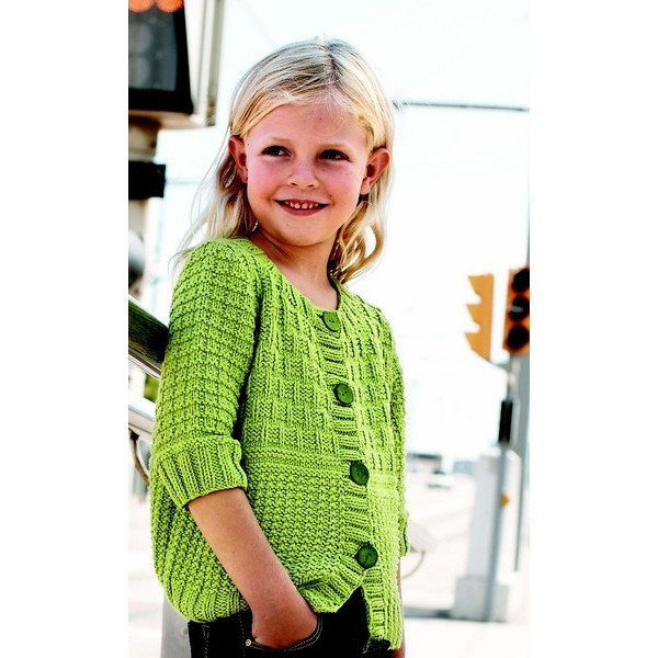 Modele A Tricoter Gratuit Gilet Enfant Laine Katia Coton Alabama